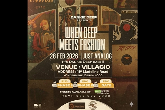 Dankie Deep (When deep meets fashion)